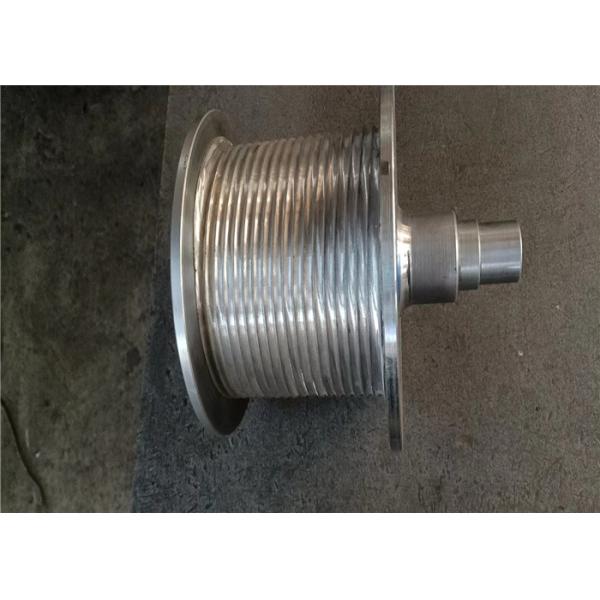 Buy cheap Carbon Steel Lebus Rope Winch Drum With Shaft Used In Construction Machinery Cranes from wholesalers