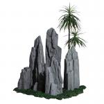 Buy cheap Micro GRC Landscape Fiberglass Rough Rocky Stone Make Money Ornaments from wholesalers