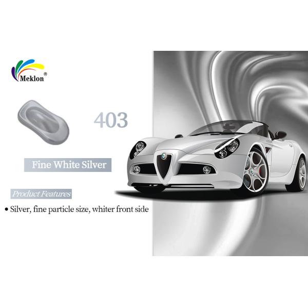 Quality Stable Metallic Pearlescent Silver Car Paint Anti Oxidation Waterproof for sale