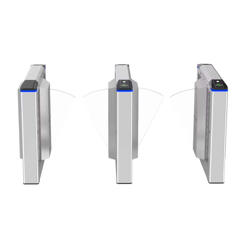 Flap Barrier Gate with Emergency Measures Free Passage When Power-off and DC 24V