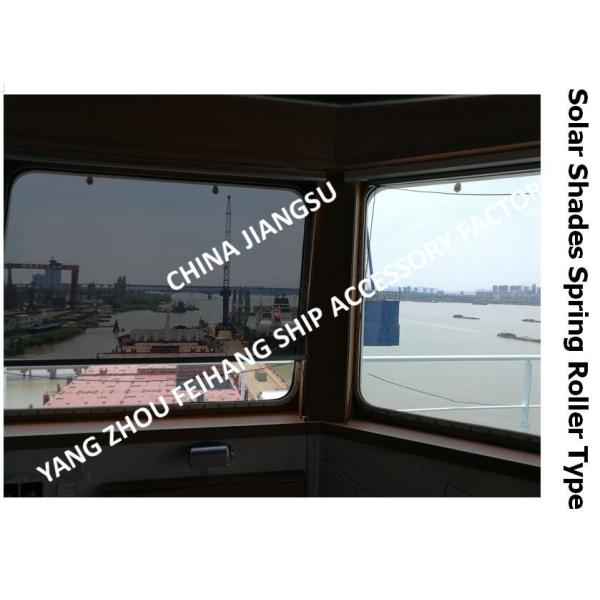Quality IMPA150721-Solar Shades Spring Roller Type,Boat cockpit shade roller blind for sale