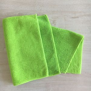 Buy cheap classic high weight double side strip kongfu tea towel from wholesalers