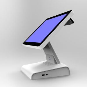 Buy cheap Desktop Lightweight Touchscreen POS Terminal Windows Android With Two Display from wholesalers