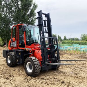 Rough Terrain Telescopic Off Road Forklift 3m Small