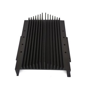 Buy cheap CNC Precision Heatsink Extrusion Profiles With Surface Treatment Anodizing Black from wholesalers