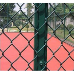 Buy cheap 8 Ft High X 25 Ft Rolls Pvc Coated Diamond Shape Wire Mesh Steel Galvanize Chain Link Fence from wholesalers