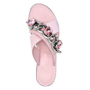 Buy cheap Anti Slippery ODM Womens Soft Bottom Slippers with Bright Rhinestone from wholesalers