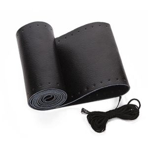 Buy cheap steering wheel hus cover 38 cm middle size with needles and thread NEW from wholesalers