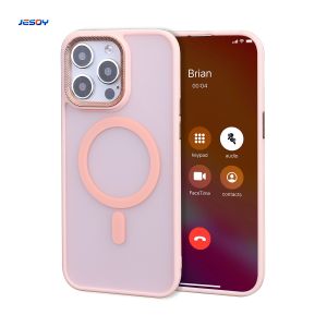 Buy cheap Slim Magsafe Phone Case Shockproof Hard PC Phone Case Translucent from wholesalers