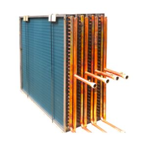 Buy cheap Copper Finned Aluminum Tube Heat Exchanger Customized Made Dimension from wholesalers
