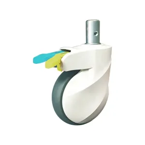 Buy cheap Nylon Wheel Plate Mounting Casters Perfect For Heavy Duty Applications from wholesalers