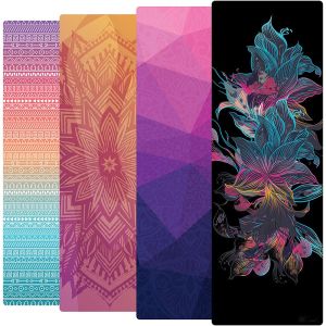 Custom Design Luming YM-015 Eco Friendly Rubber Yoga Mat For Exercise