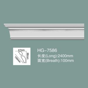Buy cheap Ceiling Cornice PU Ceiling Moulding HG-7586 from wholesalers