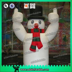 Buy cheap Christmas Inflatable Snow Man，Inflatable Snowman Mascot, Christmas Advertising Inflatable from wholesalers
