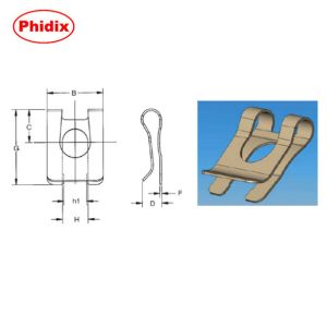 Buy cheap Different Dimensions Of Gas Spring Carbon Steel Clevis from wholesalers