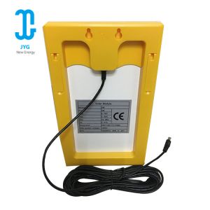 220ma Polysilicon Epoxy Solar Panel 3W 6V Tempered Glassyellow Frame