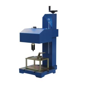Buy cheap Nameplate Electric Marking Machine Lcd Touch Screen Controller , Dot Peen Engraving Machine from wholesalers
