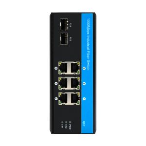 Buy cheap Hardened Network Switch 8 Port Gigabit Ethernet 2 SFP Fiber Unmanaged DIN35 Mounted from wholesalers