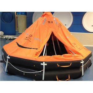 davit - launched inflatable life rafts with 25 man