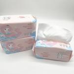 Buy cheap Cosmetic 100% Cotton Towel Disposable Face Towel Makeup Dry Wipes 80pcs from wholesalers