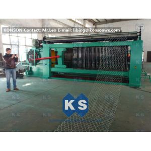 Buy cheap Double Rack Drive Gabion Machine / Hexagonal Wire Mesh Machine from wholesalers
