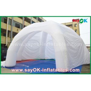 Multi-Person Inflatable Tent White Advertising PVC Giant Inflatable Exhibition