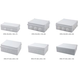 Buy cheap External Junction Box Waterproof Electrical Enclosures Plastic IEC60898 from wholesalers
