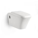 Buy cheap Sanitary Ware Toilets Ceramic Washdown P-trap 180mm Roughing-in Bathroom Wall-hung Toilet from wholesalers