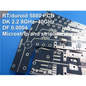 Buy cheap RT/Duroid 5880 15mil 0.381mm Rogers High Frequency PCB for Millimeter Wave Applications from wholesalers