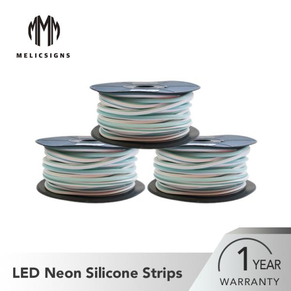 Quality Ice Blue 8mm Thickness LED Neon Silicone Strip for sale
