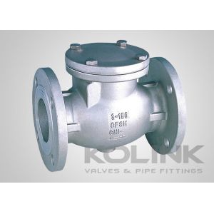 Buy cheap JIS Swing Check Valve Flanged CF8 CF8M SCS13A SCS14A from wholesalers