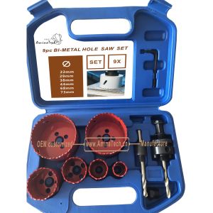 Buy cheap 9PC Bi-Metal Hole Saw Kit,Power Tools,Drill Bits from wholesalers