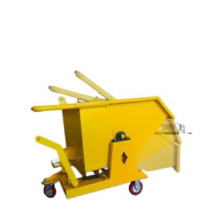 Buy cheap Heavy Duty Forklift Tipping Bin With Precision Tilt Mechanism from wholesalers