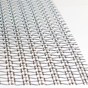 Durable Fabric Mesh Laminated Glass Fire Resistant Sound Insulation