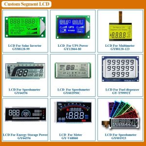 Buy cheap 7 Segment LCD Liquid Crystal Display TN/HTN/STN/VA/BTN LCD Screen Custom LCD Module with HT1621 Drive IC and PIN/FPC/ZEBRA Connector from wholesalers