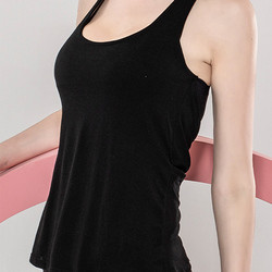 Buy cheap Modale Womens Longline Sports Bra Loose Breathable Solid Pattern from wholesalers