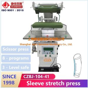 Buy cheap 380V Commercial Ironing Press Machine 0.4-0.6MPa from wholesalers