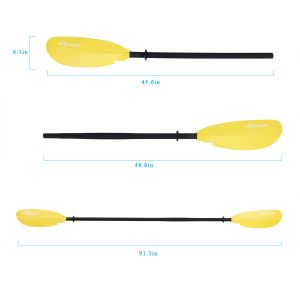 Buy cheap Woowave Customize 3-piece Adjustable Aluminum Inflatable Sup Paddle for Kayak Paddles from wholesalers