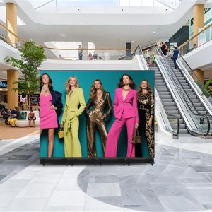 Buy cheap P1.53 Foldable LED poster screen LED Poster Display from wholesalers