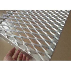 Security Walls Partition Expanded Metal Mesh, Architectural Metal Screen Facade