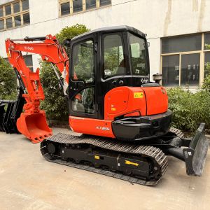 Buy cheap used excavators kubota165 secondhand crawler Excavator for janpan orignal building machines used mini excavator 6.5 ton from wholesalers
