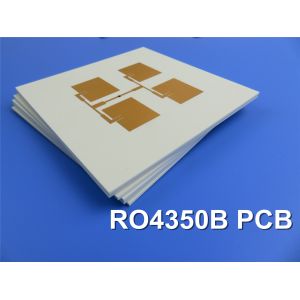 Buy cheap Rogers RO4350B high frequency PCB 2-layer 4mil with ENEPIG from wholesalers