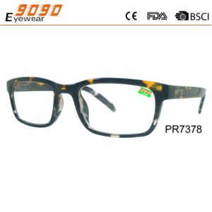 Buy cheap Retro fashionable reading glasses ,made of PC frame ,plastic hinge,Power rang : 1.00 to 4.00D from wholesalers