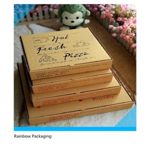 Buy cheap Take Away Pizza Paper Box Packaging Foldable With Printing Surface from wholesalers