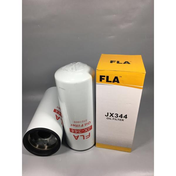 Auto Parts Excavator Oil Filter , External Oil Filter Corrosion Resistance Surface Coating Treatment