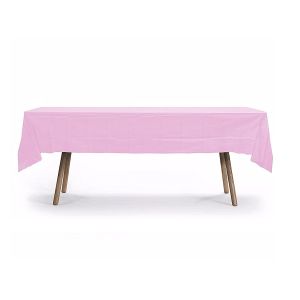 Embossing PEVA Disposable Solid Table Cover Plain Dyed