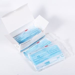 Buy cheap 3 layer disposable face mask medical faces mask with earloops from wholesalers