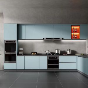 Buy cheap Modern Custom Designs Australian Kitchen Cabinets Luxury Modular Kitchen product
