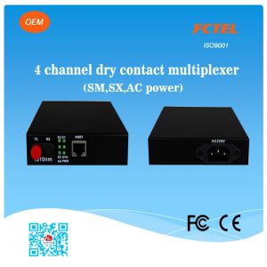 Buy cheap 4 Channels SM SX AC Power Dry Contact Multiplexer from wholesalers