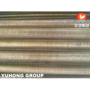Buy cheap B359 C44300 C44500 Copper Alloy Low Fin Tube U Bend For Heat Exchangers ASTM B154-16 from wholesalers